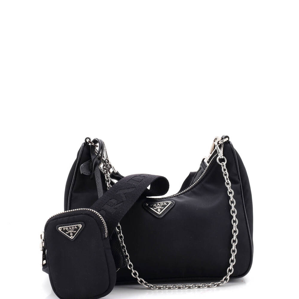 Prada Small Re-Edition 2005 Shoulder Bag Tessuto